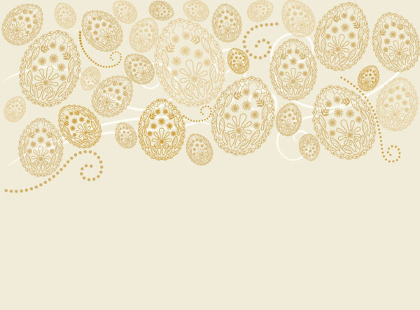 Egg shaped Decorative pattern background vector pattern egg decorative pattern background   