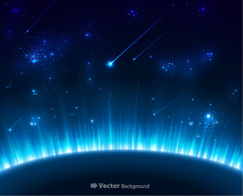 Magic universe space vector background 03 universe space magic background   