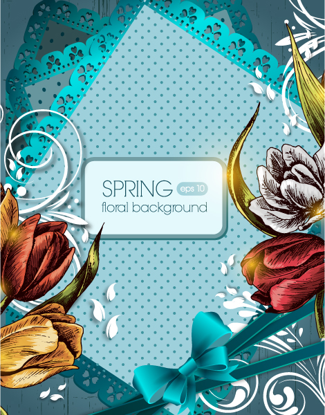 Vintage Spring floral background 30 vintage spring floral background floral   