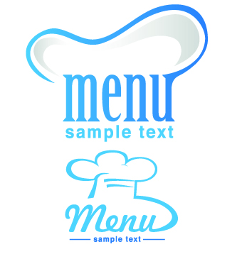 Restaurant Logos with Menu Illustration vector 05 restaurant logo restaurant logos logo illustration   