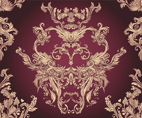 Classic floral Pattern vector 03 pattern vector pattern floral pattern floral classic   