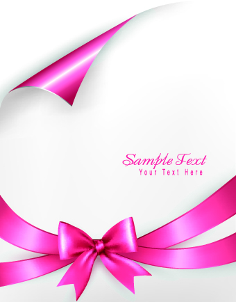 Paper with ribbon backgrounds 04 ribbon paper backgrounds background   