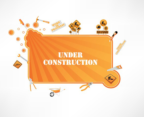 Different Under Construction icon vector set 03 Under icon different construction   