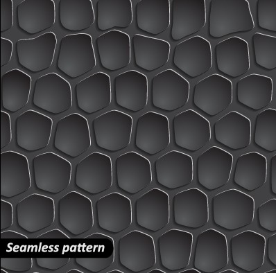 Dark style seamless pattern vector graphics 04 vector graphics vector graphic seamless pattern vector pattern background   