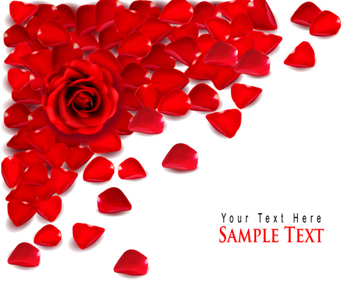 Valentine love backgrounds vector set 09 Valentine love   