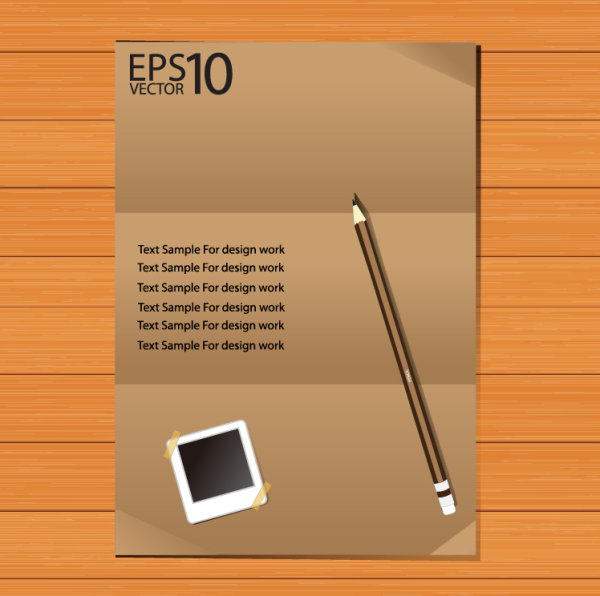 Set of Notepad design elements vector 04 notepad elements element   