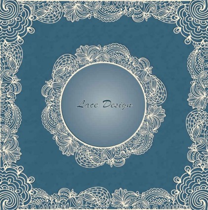 White lace with vintage background pattern design classic background   