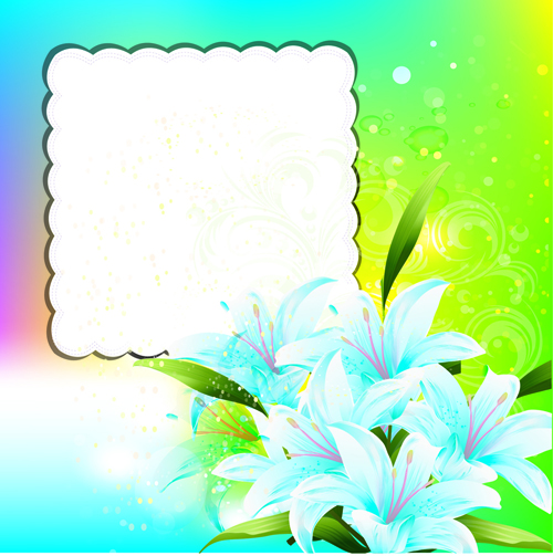 Bright Background with flowers design vector 04 with Flowers flowers flower bright   