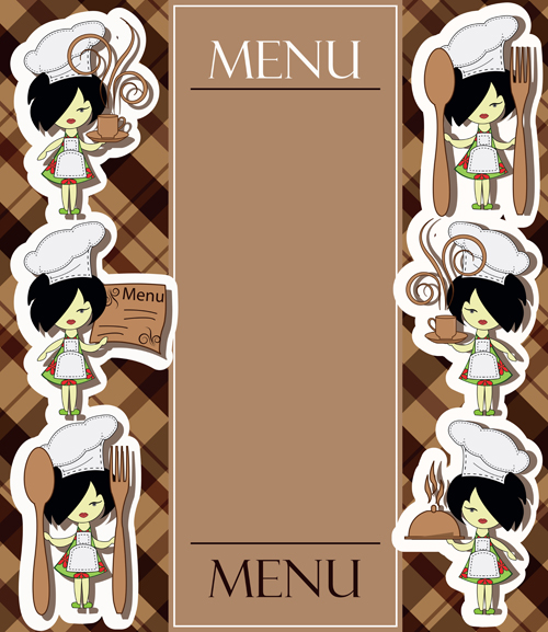 Creative restaurant menu cover design vector 04 restaurant menu creative cover   