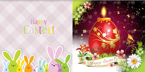 Shiny Easter Backgrounds vector shiny easter backgrounds   
