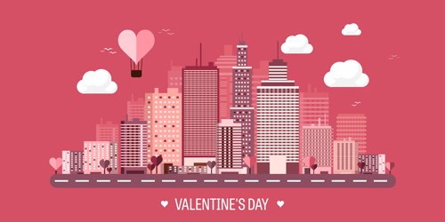 Valentines tay city template vector 02 valentines template tay city   