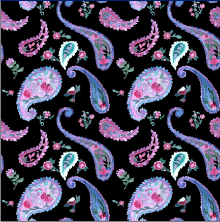 Paisley with flower vector seamless patterns 03 seamless patterns paisley flower   