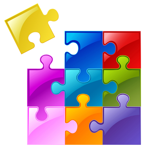 Color Puzzle background 05 puzzle color background   