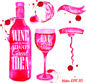Wine creative design vector graphics 01 wine vector graphics vector graphic graphics creative   