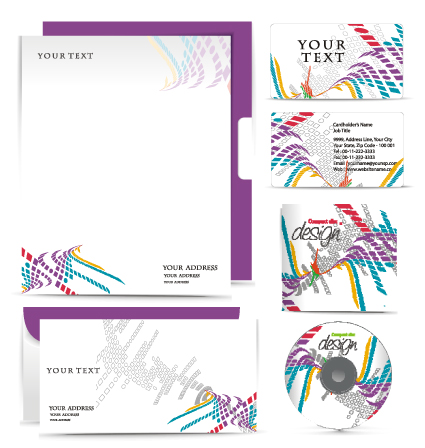 Elements of Identity Kit cover vector 04 kit identity elements element cover   