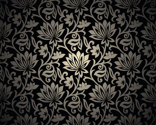 Black floral backgrounds 05 floral background floral black backgrounds background   