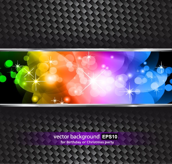 Colorful grid background set vector grid colorful   