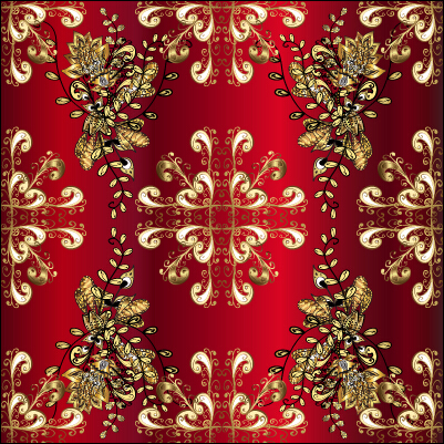 Luxury ornament floral pattern seamless vecrtor 17 seamless pattern ornament luxury floral pattern floral   