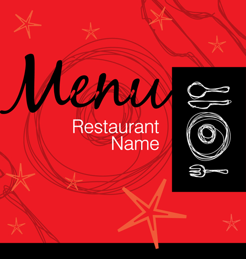 Hand drawn restaurant menu vector material 02 vector material restaurant menu material hand drawn   