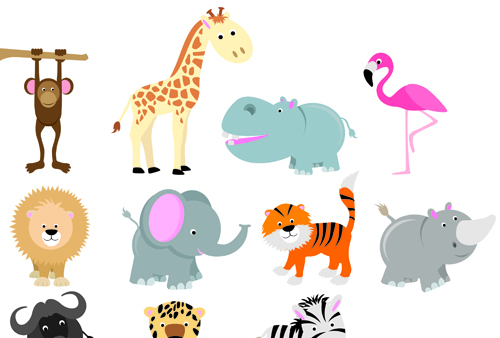 lovely animals 03 design elements lovely funny elements element animals Animal   