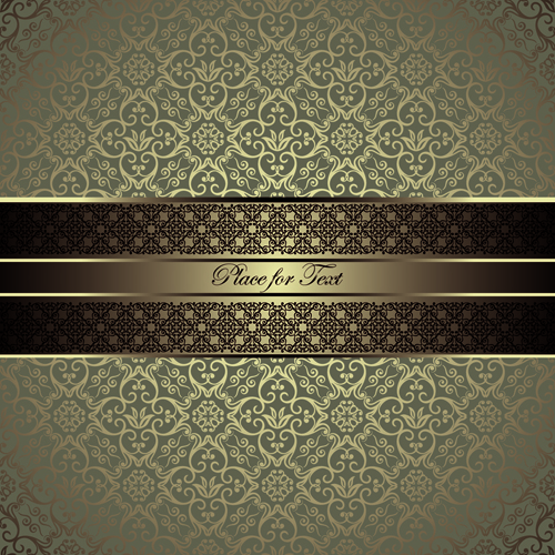 luxurious Damask Patterns background 04 patterns pattern luxurious damask background   