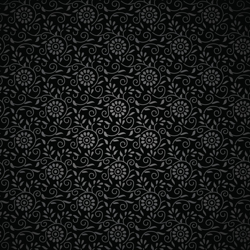 Black floral backgrounds 01 floral background floral black backgrounds background   