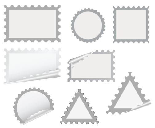 Set of White objects In life elements vector material 07 white objects material life elements element   