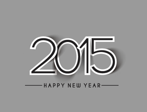 Creative 2015 new year background material set 01 new year material creative background 2015   
