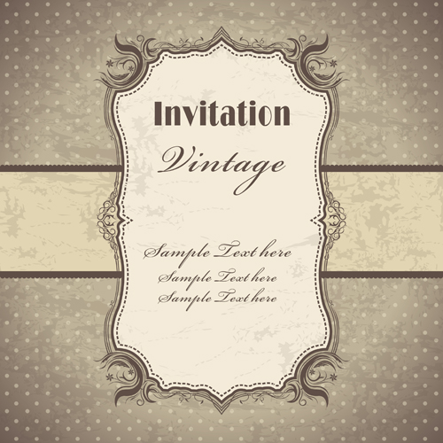 vintage Pattern elements background vector 05 vintage pattern elements element   