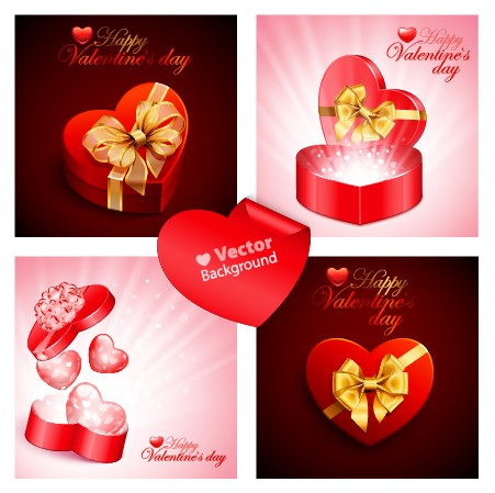Various Valentines Day Cards design vector set 14 Various Valentine day cards card   