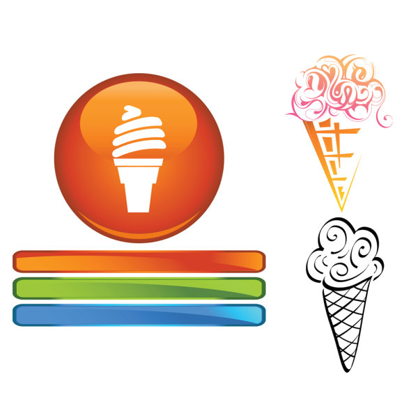 Funny cartoon Ice cream vector 02 ice cream funny cartoon   