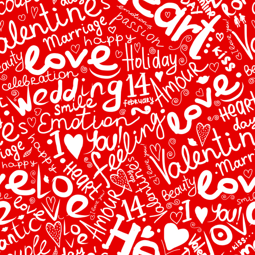 Love with hearts patterns seamless vector set 03 seamless patterns hearts   