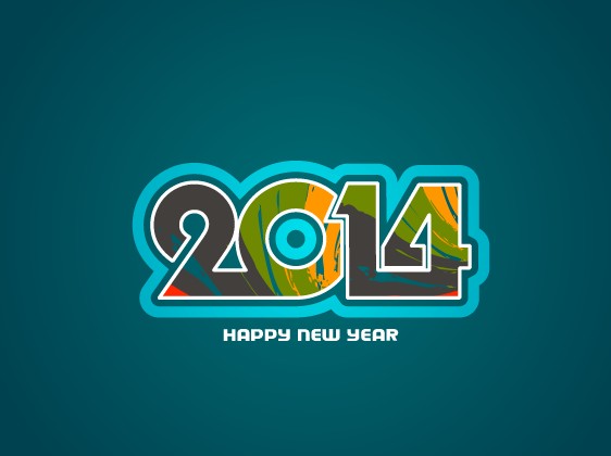 Happy New Year 2014 background creative design 06 new year happy creative background   