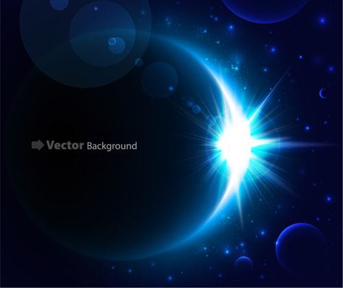 Magic universe space vector background 06 universe space magic background   