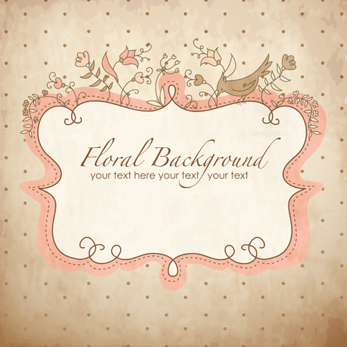 vintage Pattern elements background vector 02 vintage pattern elements element   