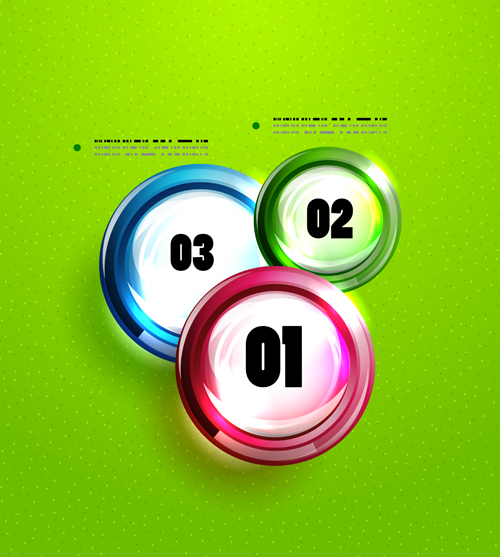 Circle elements business template vector 08 circles business template business   