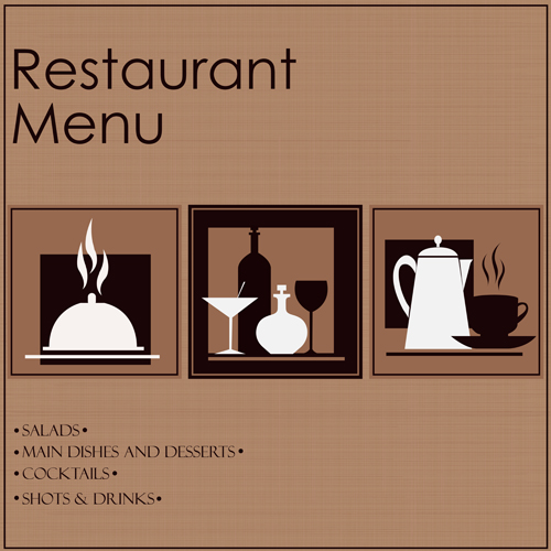 Creative restaurant menu cover design vector 05 restaurant menu creative cover   