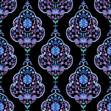 Paisley with flower vector seamless patterns 04 seamless patterns paisley flower   