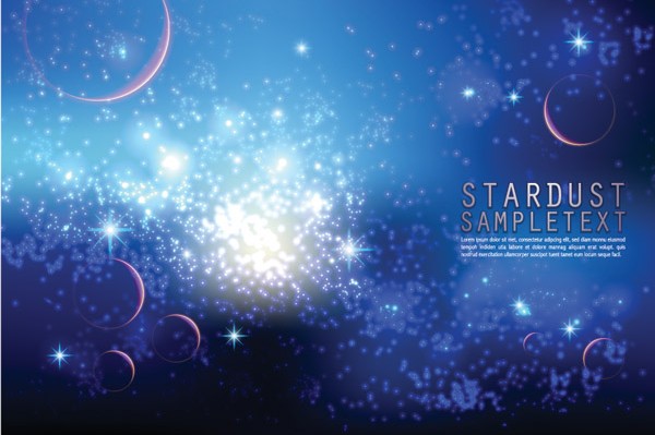 Blue space backgrounds vector material space blue   