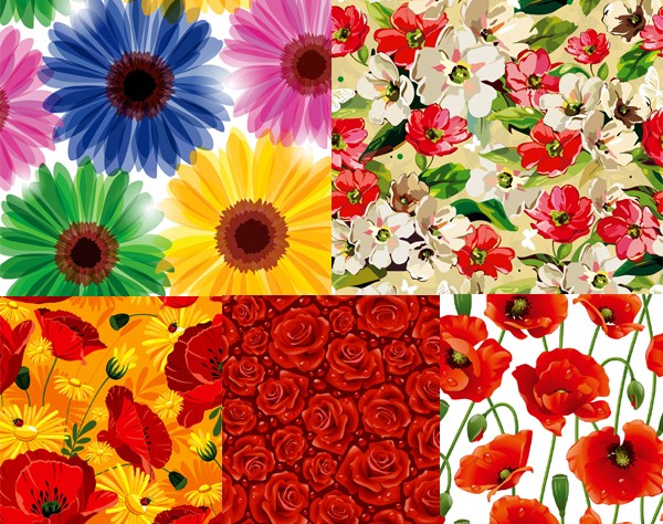 Fashion flowers backgrounds art vector flowers fashion   