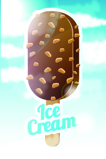 Ice cream design template vector 02 template vector template ice cream cream   