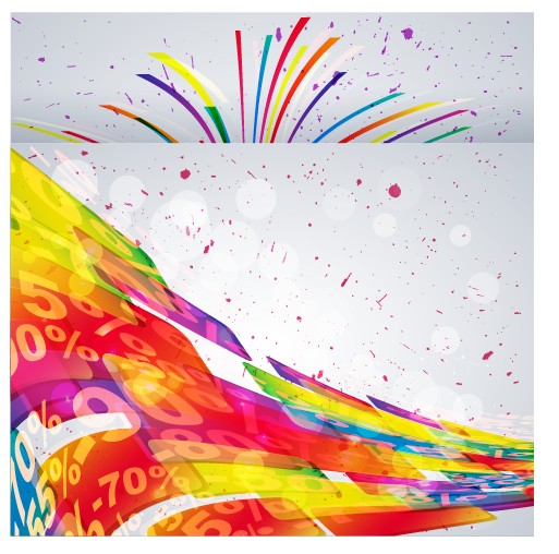 Shiny Multicolor background vector 03 shiny multicolor background vector background   