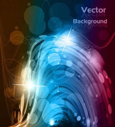 Dynamic light wave background vectors 02 wave light glare dynamic background   