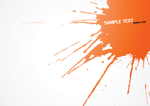 Colored splash Garbage vector background 04 splash garbage colored   