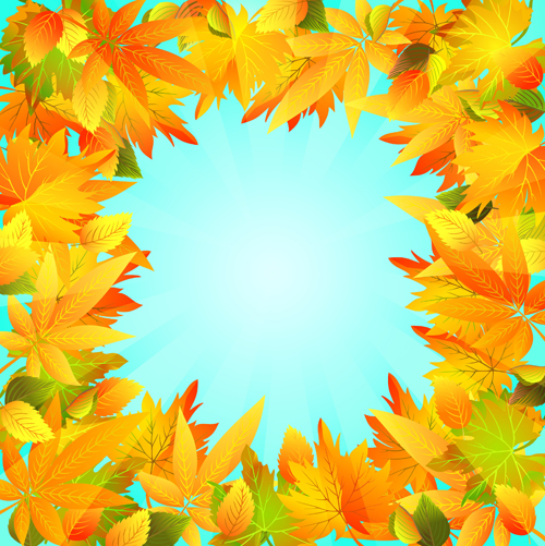 Autumn beautiful background vector set 06 beautiful background vector background autumn   