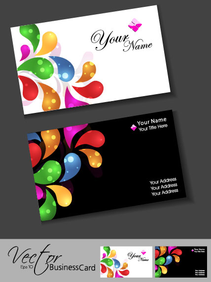 Stylish Creative cards free vector 010 stylish creative cards card   