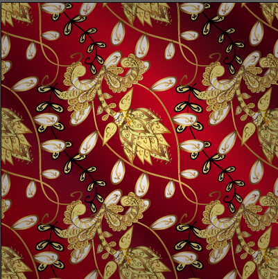 Luxury ornament floral pattern seamless vecrtor 07 seamless pattern ornament luxury floral pattern floral   