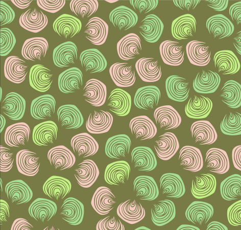 Shell textures seamless pattern vector textures shell seamless pattern vector pattern   