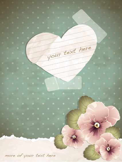 Crumpled paper heart background heart Crumpled paper crumpled background   