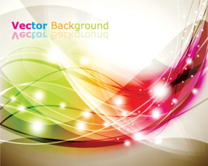 Shininy dynamic colorful background vector dynamic colorful background   